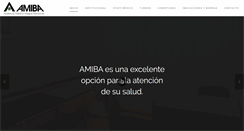 Desktop Screenshot of amiba.com.ar